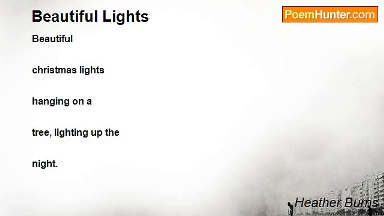 Heather Burns - Beautiful Lights