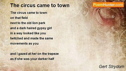 Gert Strydom - The circus came to town