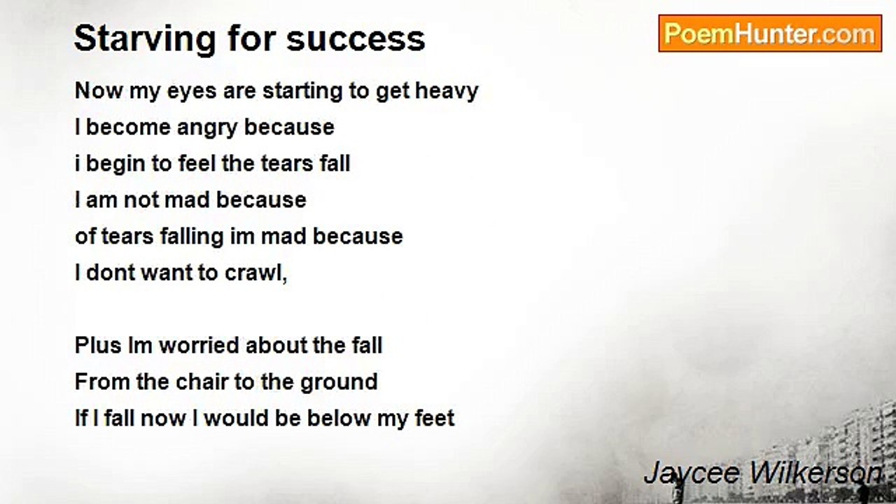 Jaycee Wilkerson - Starving for success