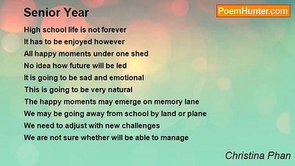 Christina Phan - Senior Year