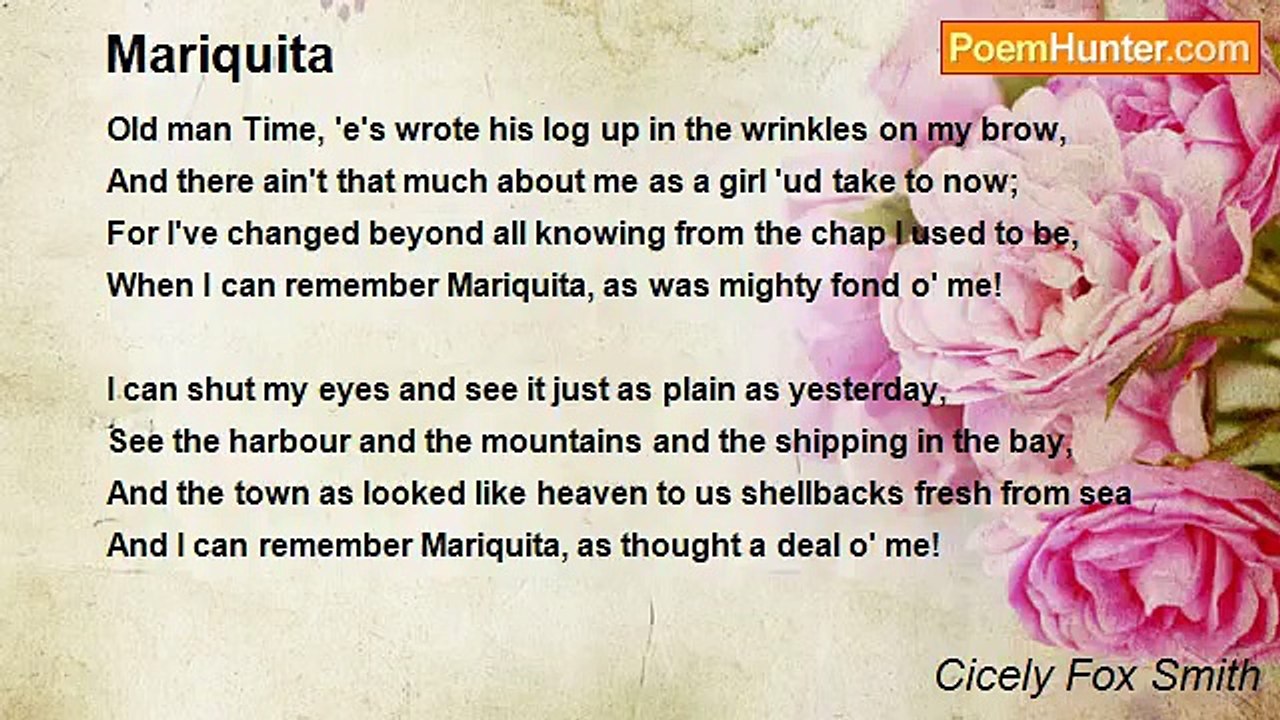 Cicely Fox Smith - Mariquita