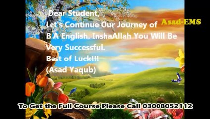 BA English Short Stories The Killers Part 1