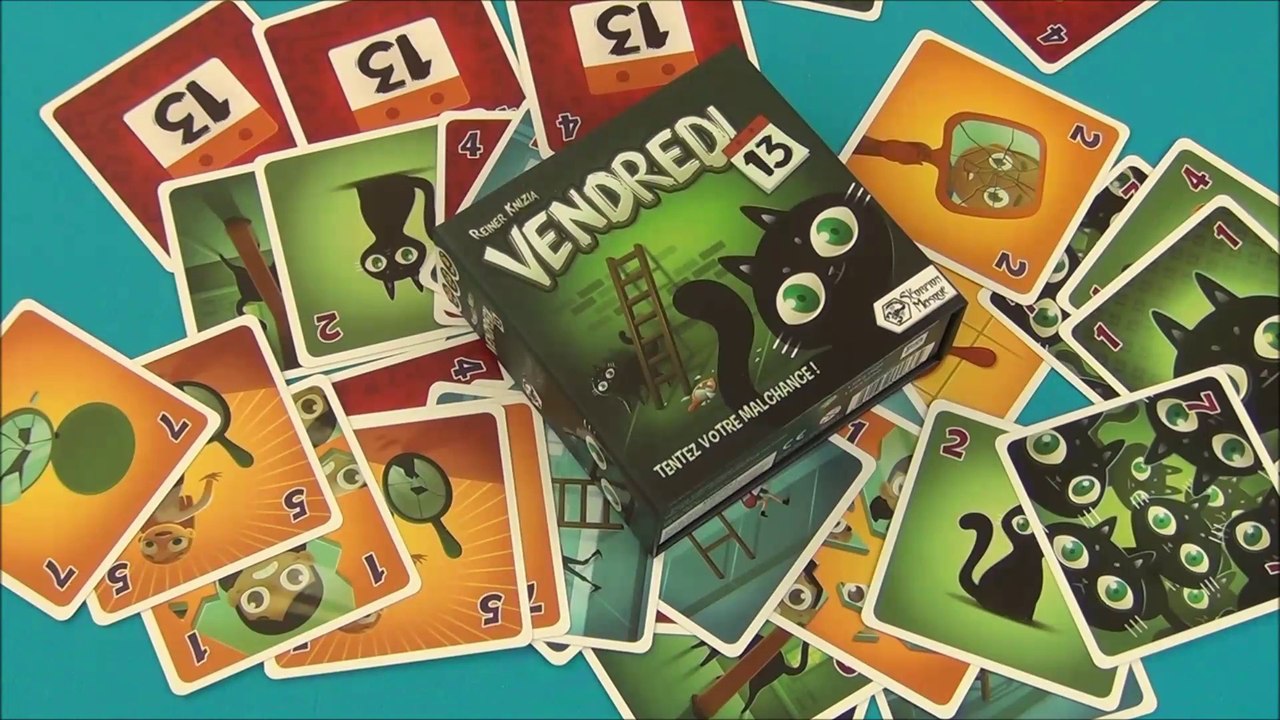 Vidéorègle #374: Les règles du jeu de cartes "Vendredi 13"
