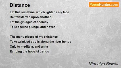 Nirmalya Biswas - Distance