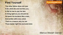 Marcus Mosiah Garvey - Find Yourself