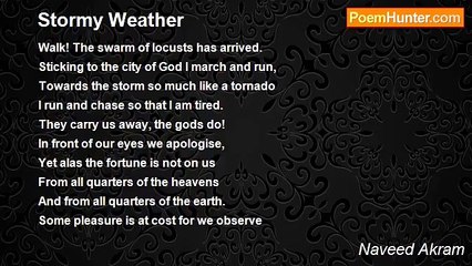 Naveed Akram - Stormy Weather