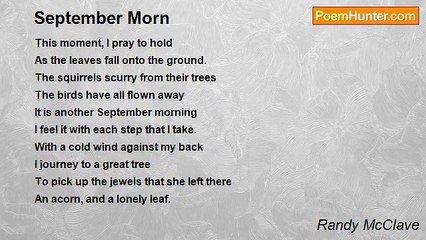 Randy McClave - September Morn