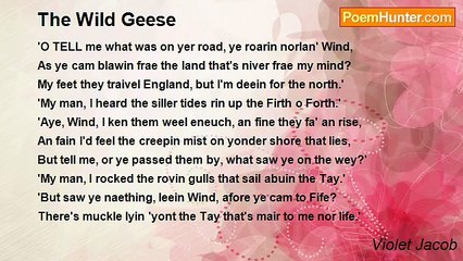 Violet Jacob - The Wild Geese