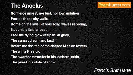 Francis Bret Harte - The Angelus