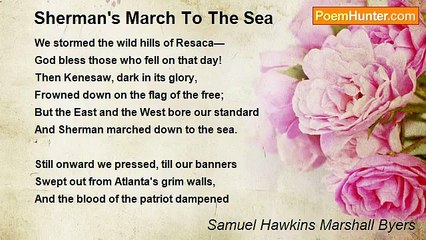 Samuel Hawkins Marshall Byers - Sherman's March To The Sea