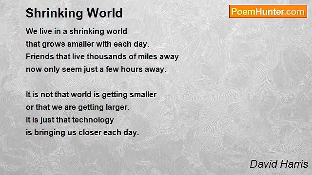 David Harris - Shrinking World