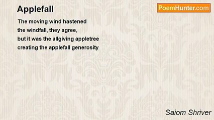 Saiom Shriver - Applefall