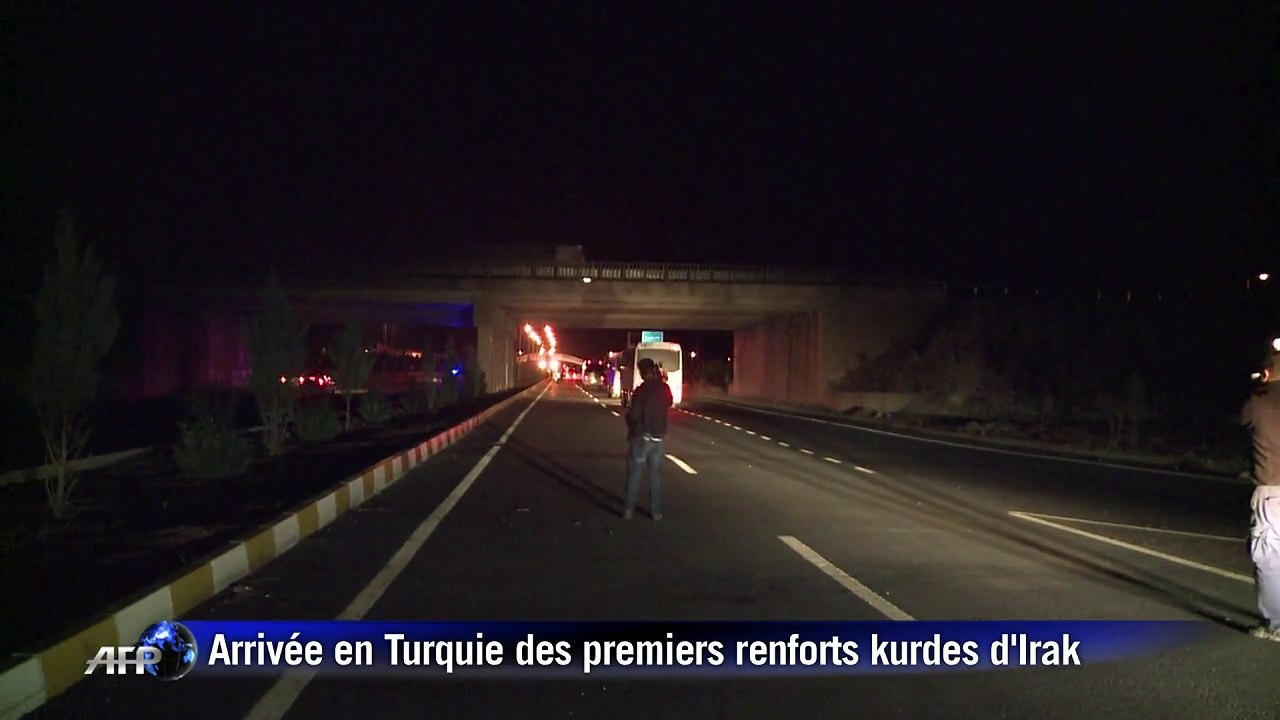 Arrivée en Turquie des premiers renforts kurdes d'Irak