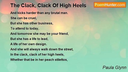 Paula Glynn - The Clack, Clack Of High Heels