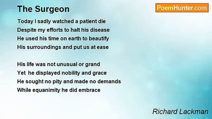 Richard Lackman - The Surgeon