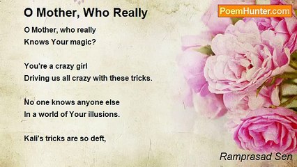 Ramprasad Sen - O Mother, Who Really