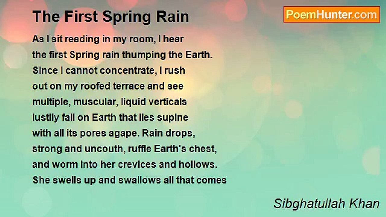 Sibghatullah Khan - The First Spring Rain