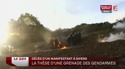 Rémi Fraisse : thèse d'une grenade des gendarmes