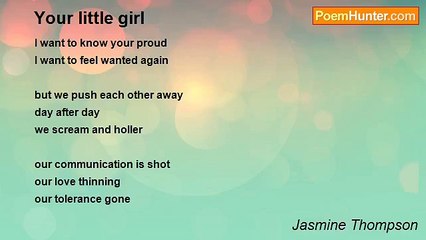 Jasmine Thompson - Your little girl