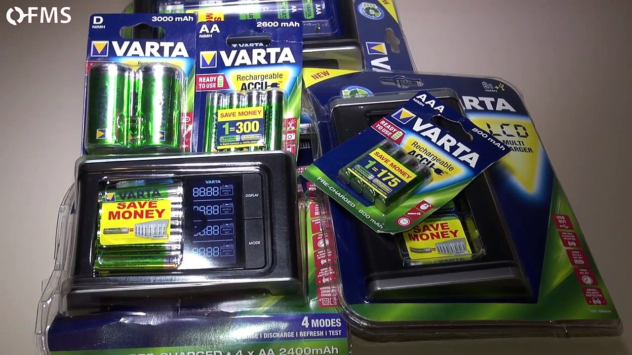 Varta AAA 800 mAh: Unboxing | Esclusiva mondiale
