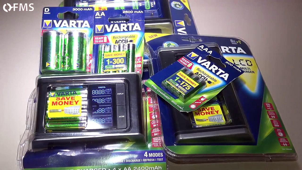 Varta LCD Universal Charger: Unboxing | Esclusiva mondiale
