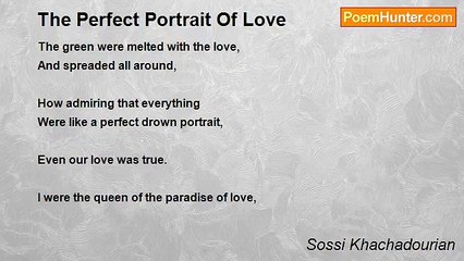 Sossi Khachadourian - The Perfect Portrait Of Love
