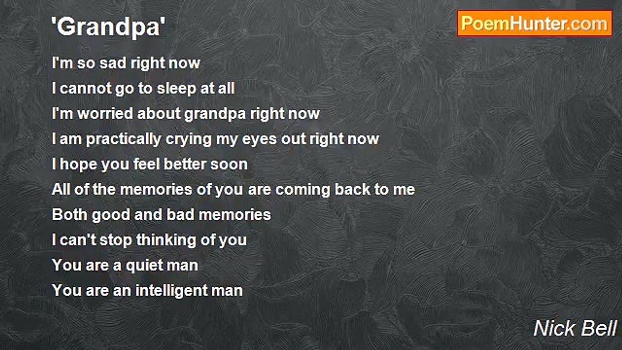 Nick Bell - 'Grandpa'