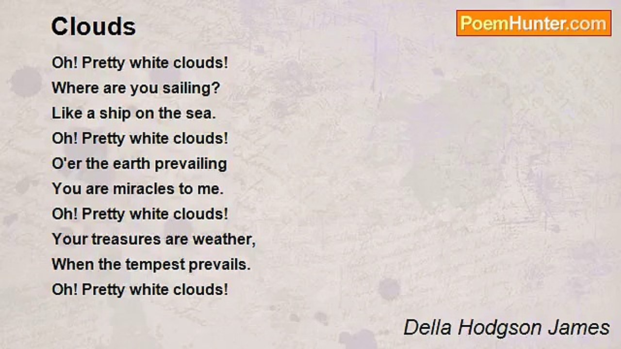 Della Hodgson James - Clouds