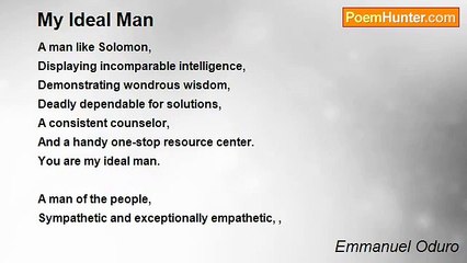Emmanuel Oduro - My Ideal Man