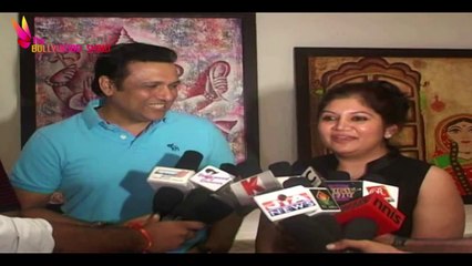 Govinda Inaugurates Dr.Seema Chaudhary's Art Exhibition Show