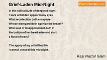 Kazi Nazrul Islam - Grief-Laden Mid-Night