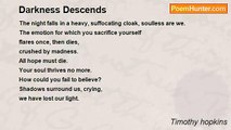 Timothy hopkins - Darkness Descends