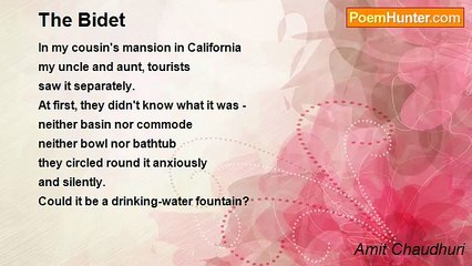 Amit Chaudhuri - The Bidet