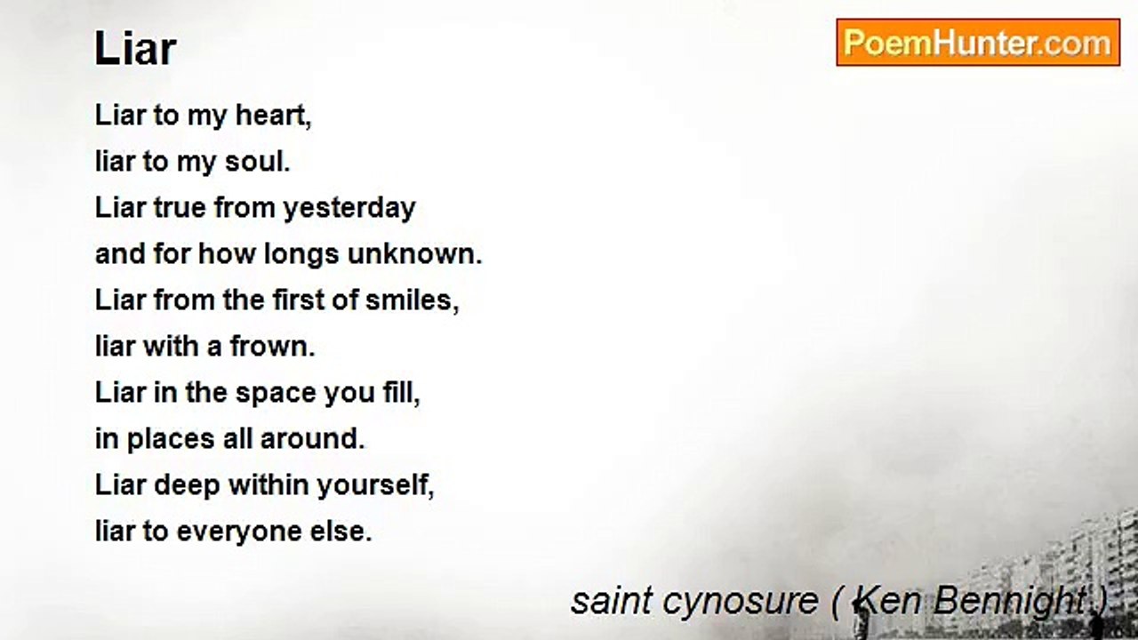 saint cynosure ( Ken Bennight ) - Liar