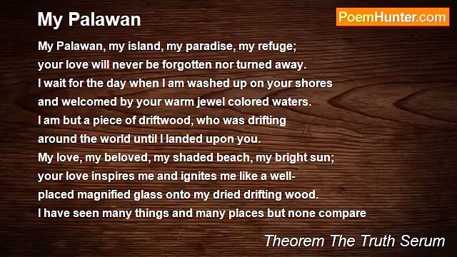 Theorem The Truth Serum - My Palawan
