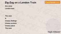 Najib Altawell - Zig-Zag on a London Train