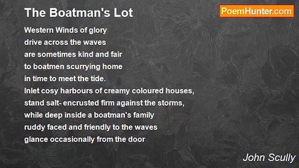 John Scully - The Boatman's Lot