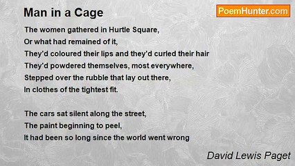 David Lewis Paget - Man in a Cage