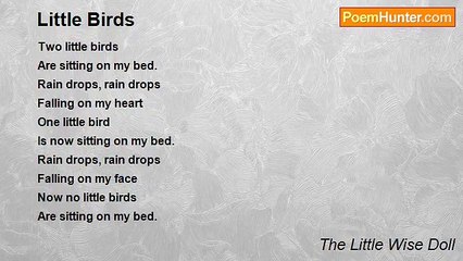 The Little Wise Doll - Little Birds