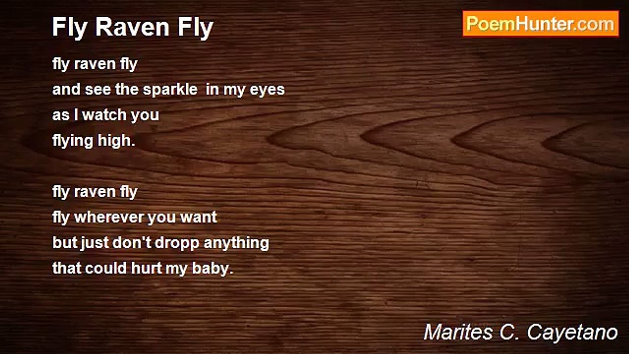Marites C. Cayetano - Fly Raven Fly