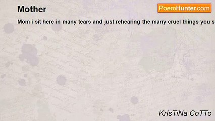 KrIsTiNa CoTTo - Mother