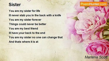 Marlena Scott - Sister