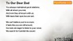 Vijay Quadras - To Our Dear Dad