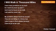 Ketan Hukare - I Will Walk A Thousand Miles