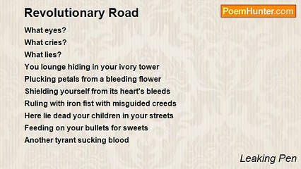 Leaking Pen - Revolutionary Road