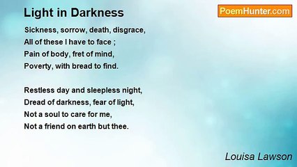 Louisa Lawson - Light in Darkness