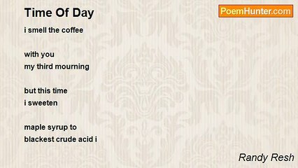 Randy Resh - Time Of Day