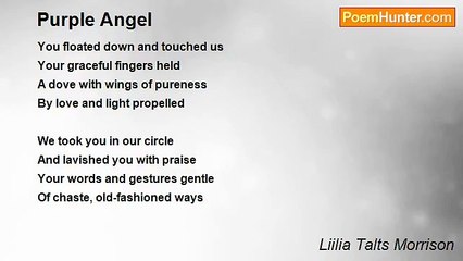 Liilia Talts Morrison - Purple Angel