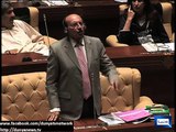 CM Sindh Qaim Ali Shah speaks in English during Assembly Session