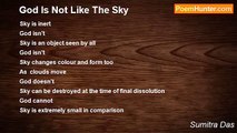 Sumitra Das - God Is Not Like The Sky